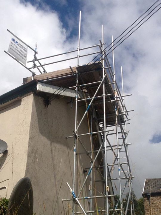 large tower scaffolding in barnstaple