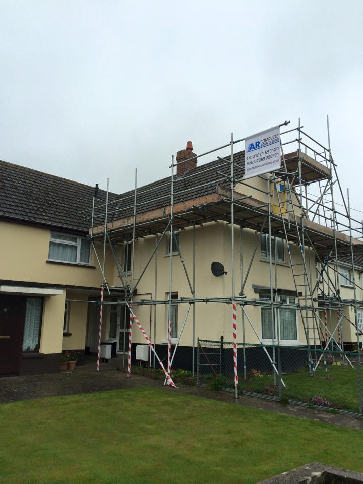 indoorscaffolding in barnstaple north devon