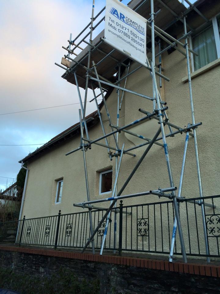 indoorscaffolding in barnstaple north devon
