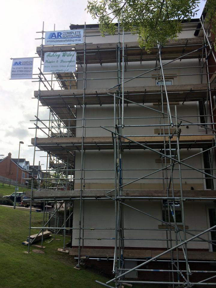 indoorscaffolding in barnstaple north devon