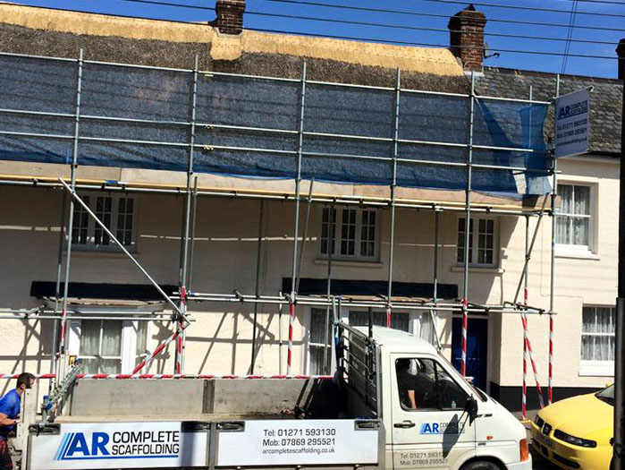 indoorscaffolding in barnstaple north devon