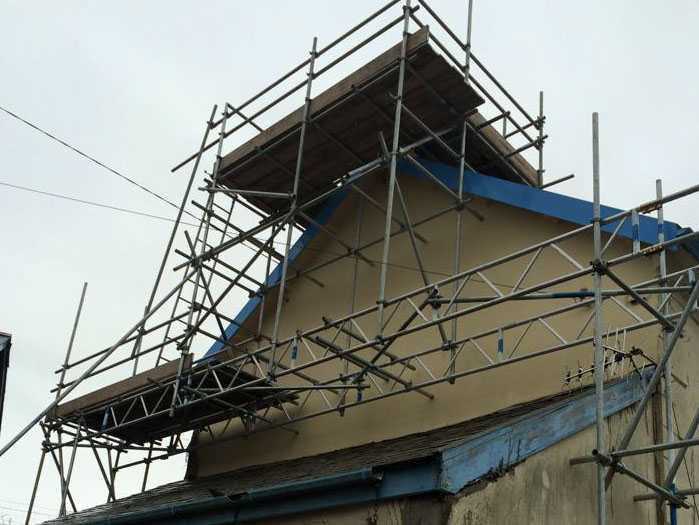 indoorscaffolding in barnstaple north devon