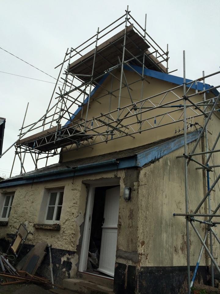 indoorscaffolding in barnstaple north devon