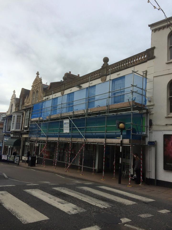 indoorscaffolding in barnstaple north devon