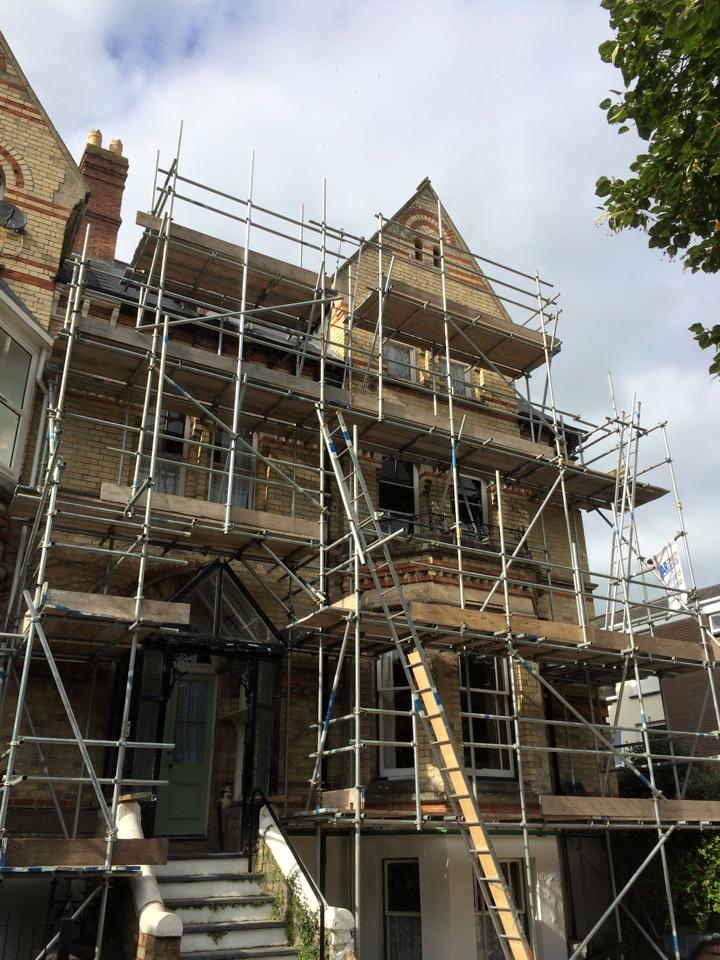 indoorscaffolding in barnstaple north devon