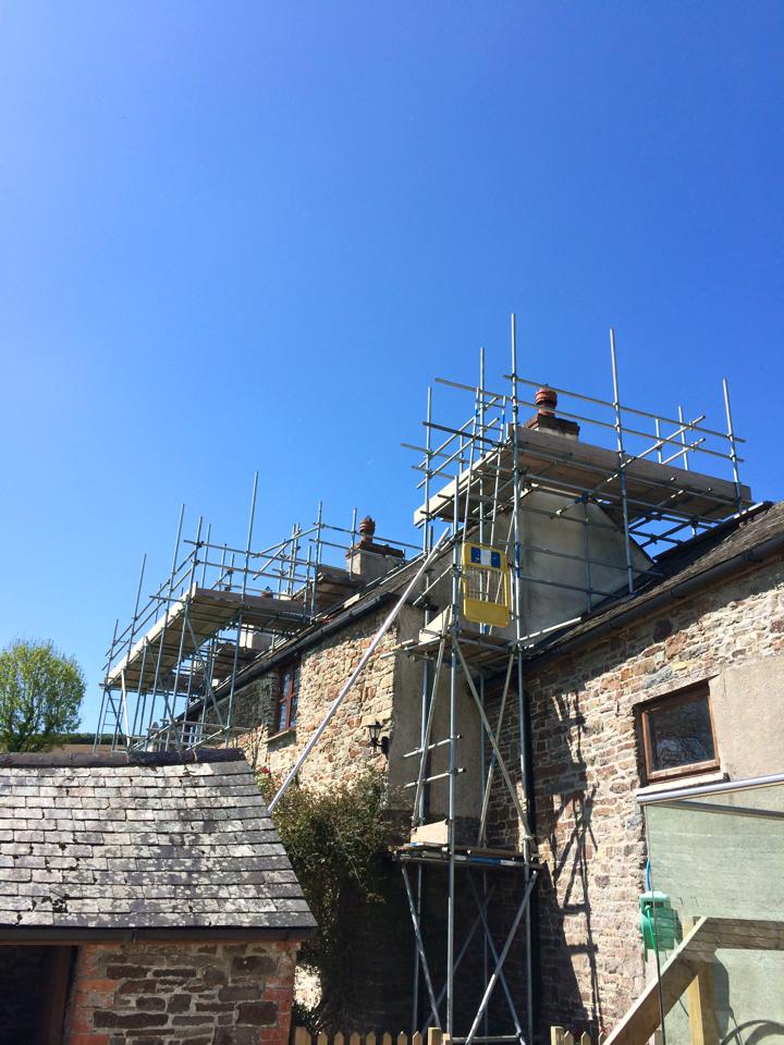 indoorscaffolding in barnstaple north devon